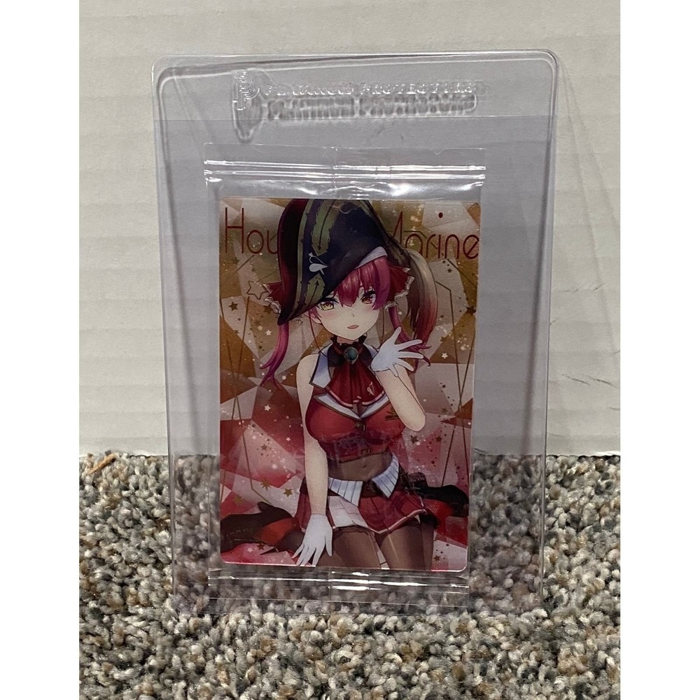 Bandai Hololive Houshou Marine Wafer Card Vol. 1 No. 27 Rare Collectible